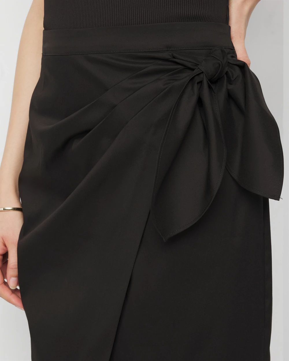 White house black market wrap skirt outlet